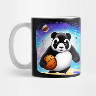 Big Panda Play Basket on Mars Mug